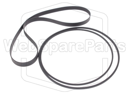 Riemen-Set für Kassettendeck Aiwa CX-50