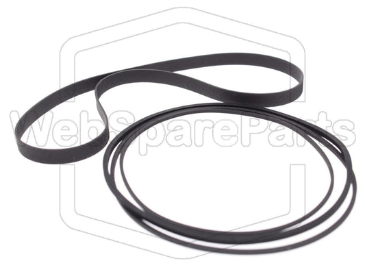 Riemen-Set Für Cassettendeck-KassettenDeck Sony TC-K6B