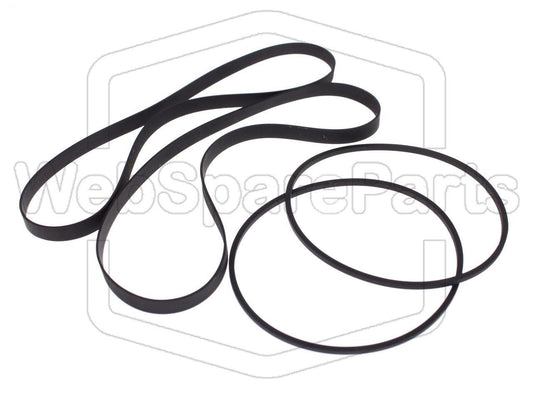 Riemen-Set Für Cassettendeck-KassettenDeck Akai AC-400