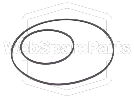 Riemen-Set Für Stereo-Kassettendeck Sony CFD-10L