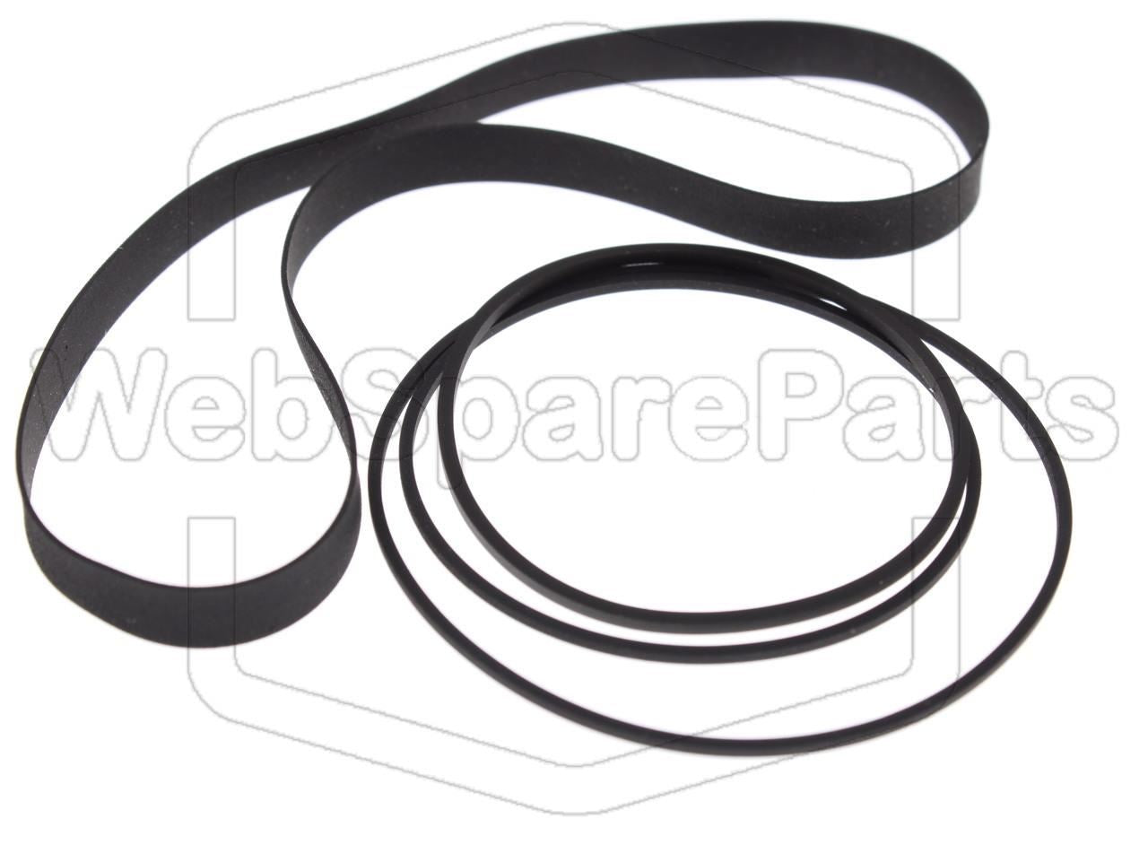 Riemen-Set Für Video Recorder Nordmende V-110