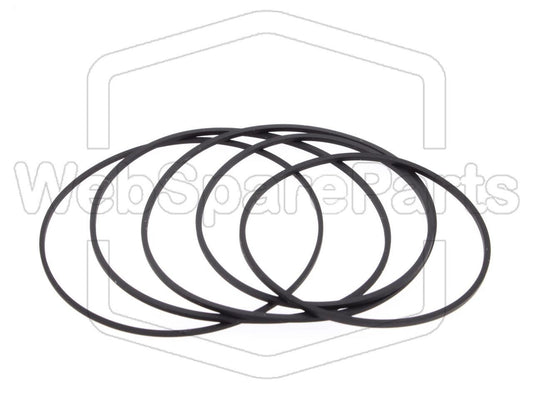 Riemen-Set Für Cassettendeck-KassettenDeck Sony TC-W380