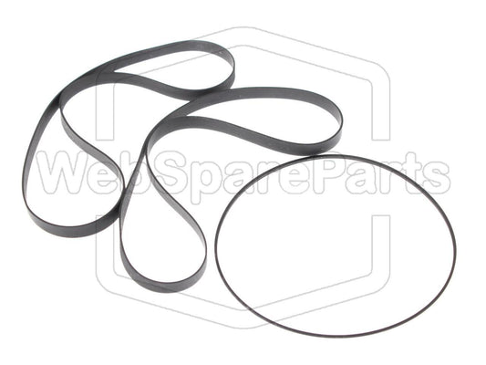 Riemen-Set für Pioneer CT-S99WR Doppel-Kassettendeck