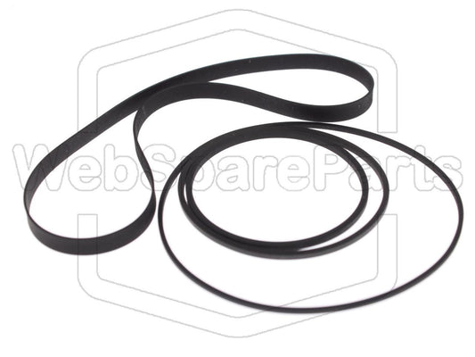 Riemen-Set Für Cassettendeck-KassettenDeck Sony TC-V3