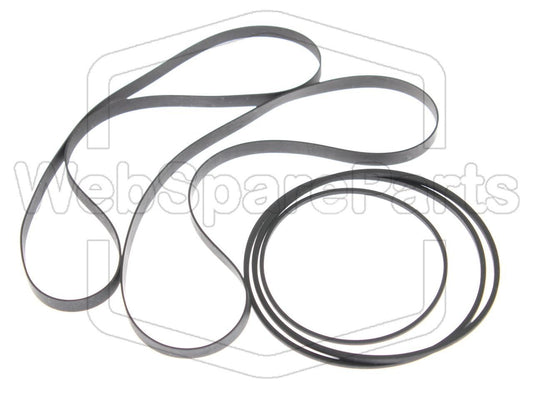 Riemenset Für KassettenDeck Sharp GF-575
