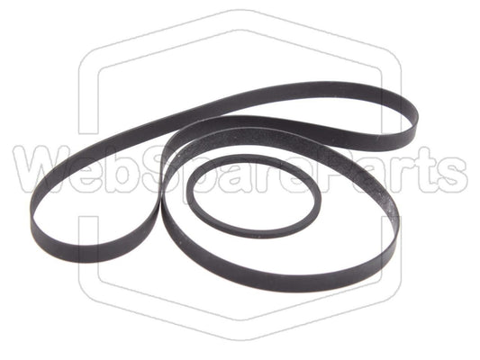 Riemen-Set Für Cassettendeck-KassettenDeck Sony TC-K690
