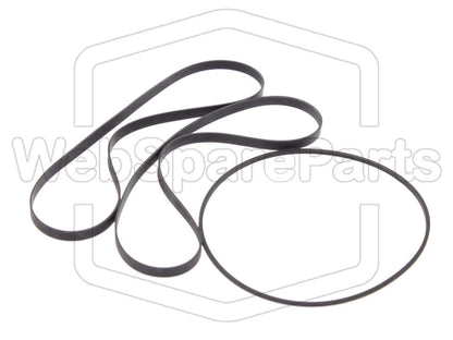 Riemen-Set Für Doppel-Kassettendeck Yamaha KX-W232