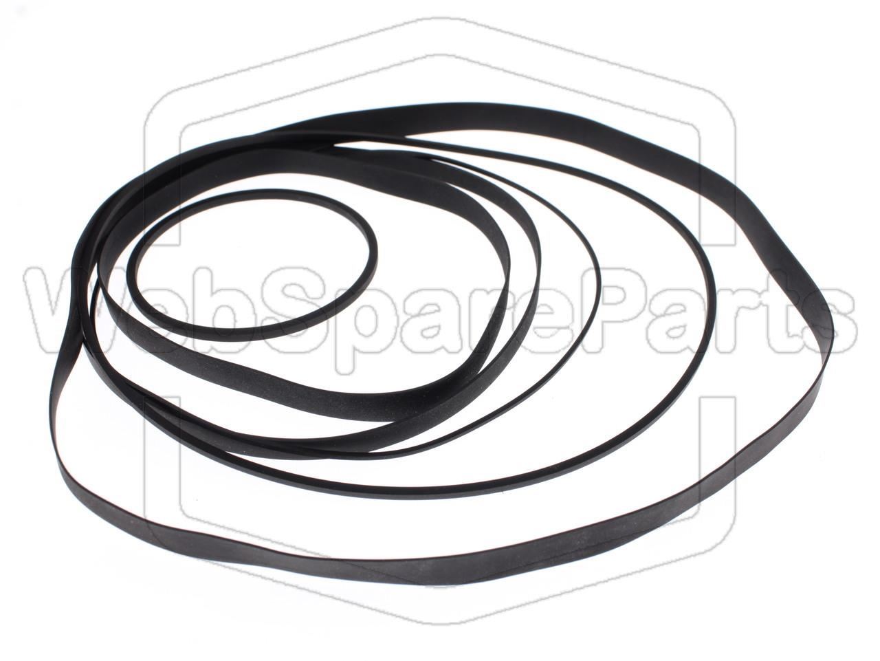 Riemenset für Videorekorder Palladium 837/008 Betamax