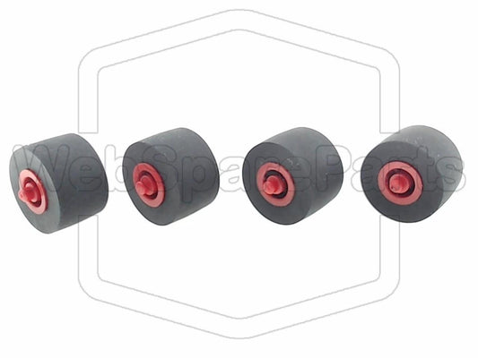 Andruckrollen für Doppel-Kassettendeck Aiwa AD-WX333