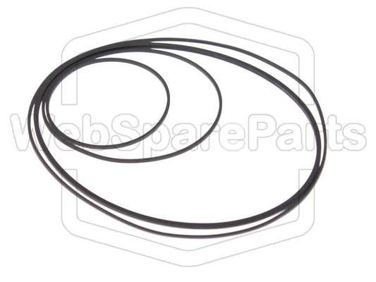 Riemen-Set Für Stereo-Kassettendeck Kenwood KX-520