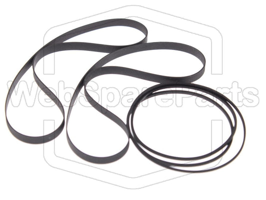 Riemen-Set Für Doppeltes Kassettendeck Kenwood X-7WS