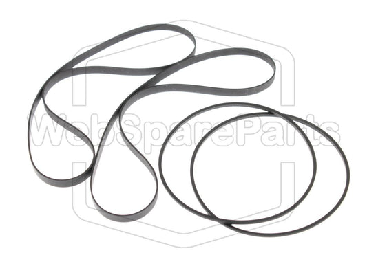 Riemen-Set für Marantz SD535 Doppel-Kassettendeck