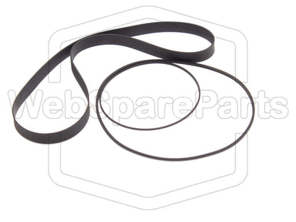 Riemen-Set Für Cassettendeck-KassettenDeck Pioneer CT-F8080