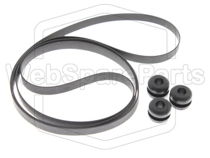 Plattenspieler-Riemen und Motordämpfer für Bang & Olufsen Beocenter 2200