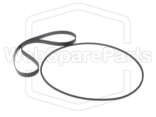 Philips DCC380 Riemen-Set Für Cassettendeck-KassettenDeck