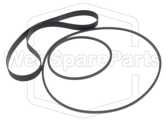 Riemen-Set Für Cassettendeck-KassettenDeck Pioneer CT-5