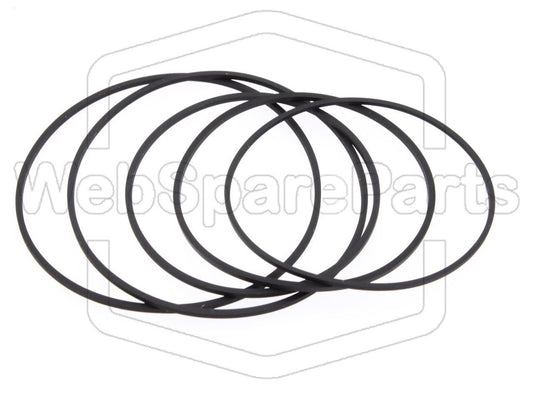 Riemen-Set Für Cassettendeck-KassettenDeck Sony TC-W310