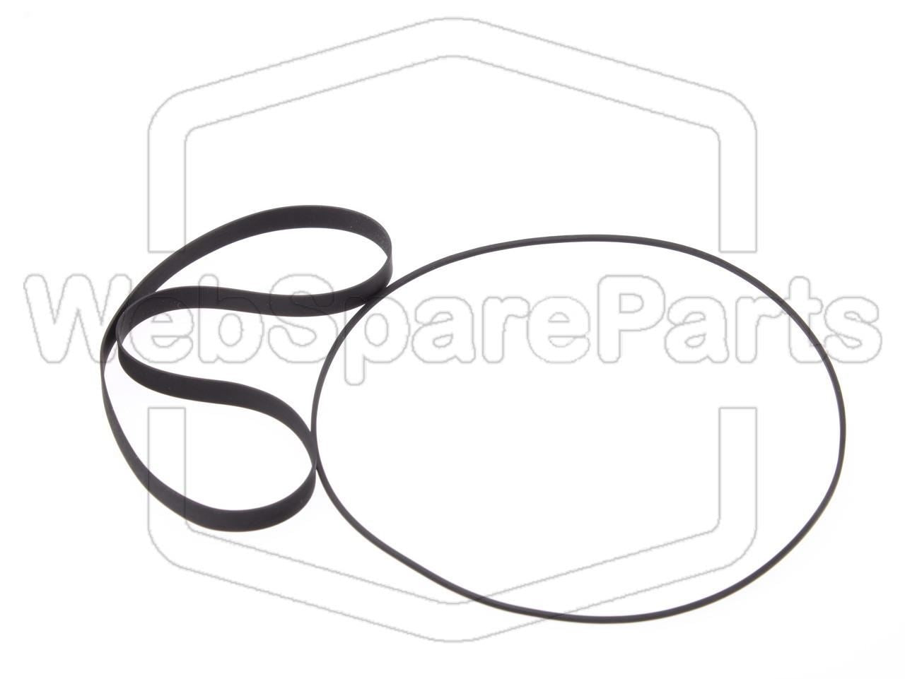 Riemen-Set Für Cassettendeck-KassettenDeck Akai GX-C760D