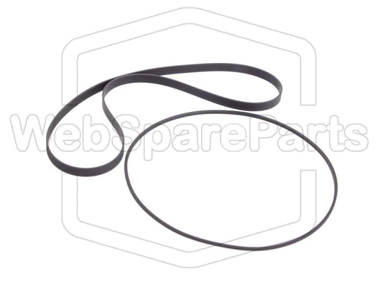 Riemen-Set Für Cassettendeck-KassettenDeck Panasonic RS-608D