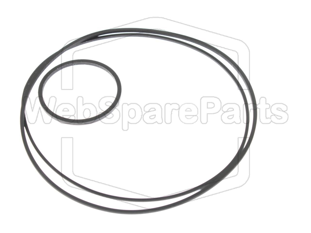 Riemen-Set für Philips 22AH967 Kassettendeck