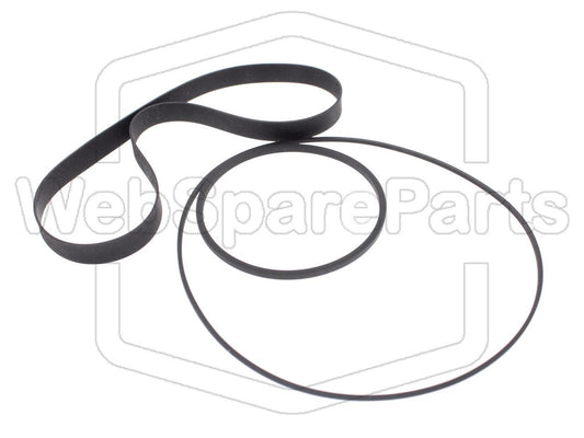 Riemen-Set Für Cassettendeck-KassettenDeck Nakamichi LX-5