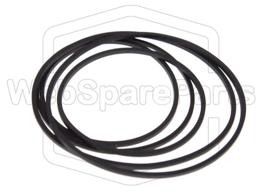 Riemen-Set Für Doppel-Kassettendeck Aiwa AD-WX333