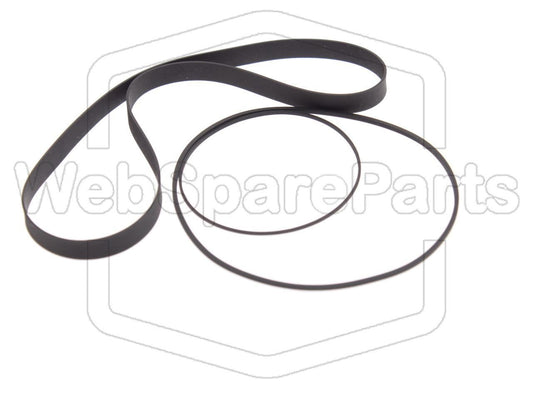 Riemen-Set Für Cassettendeck-KassettenDeck Pioneer CT-F8282