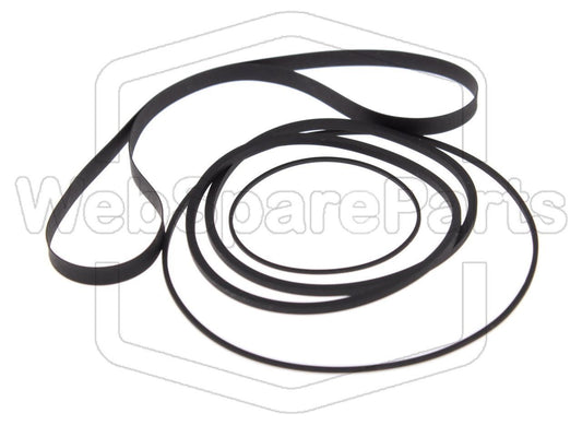 Riemen-Set Für KassettenDeck Pioneer CT-F600