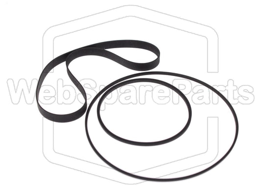 Riemen-Set Für KassettenDeck Teac V-480