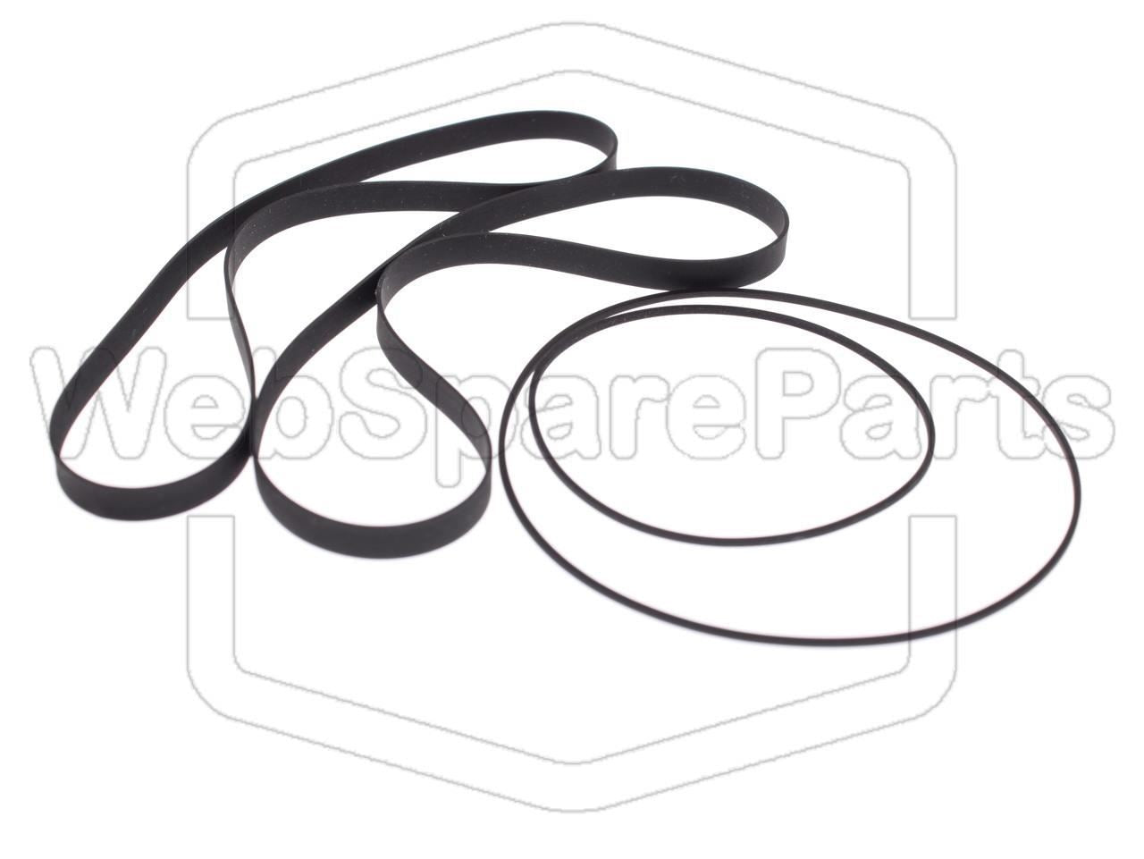 Riemen-Set Für KassettenDeck Aiwa FX-W50