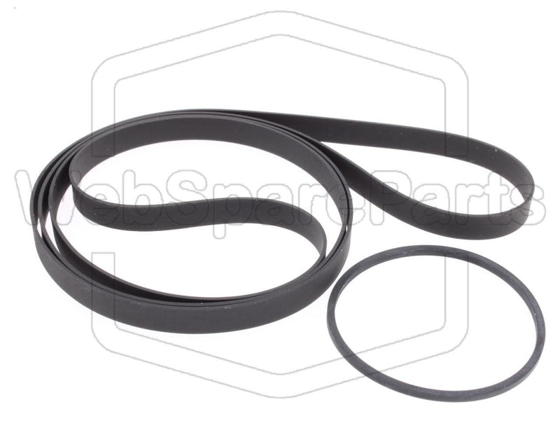 Riemen-Set Für Plattenspieler Vinyl-Spieler Pioneer PL-V70