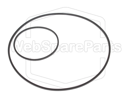 Riemen-Set für Grundig C 431 Stereo Automatic Kassettenrekorder