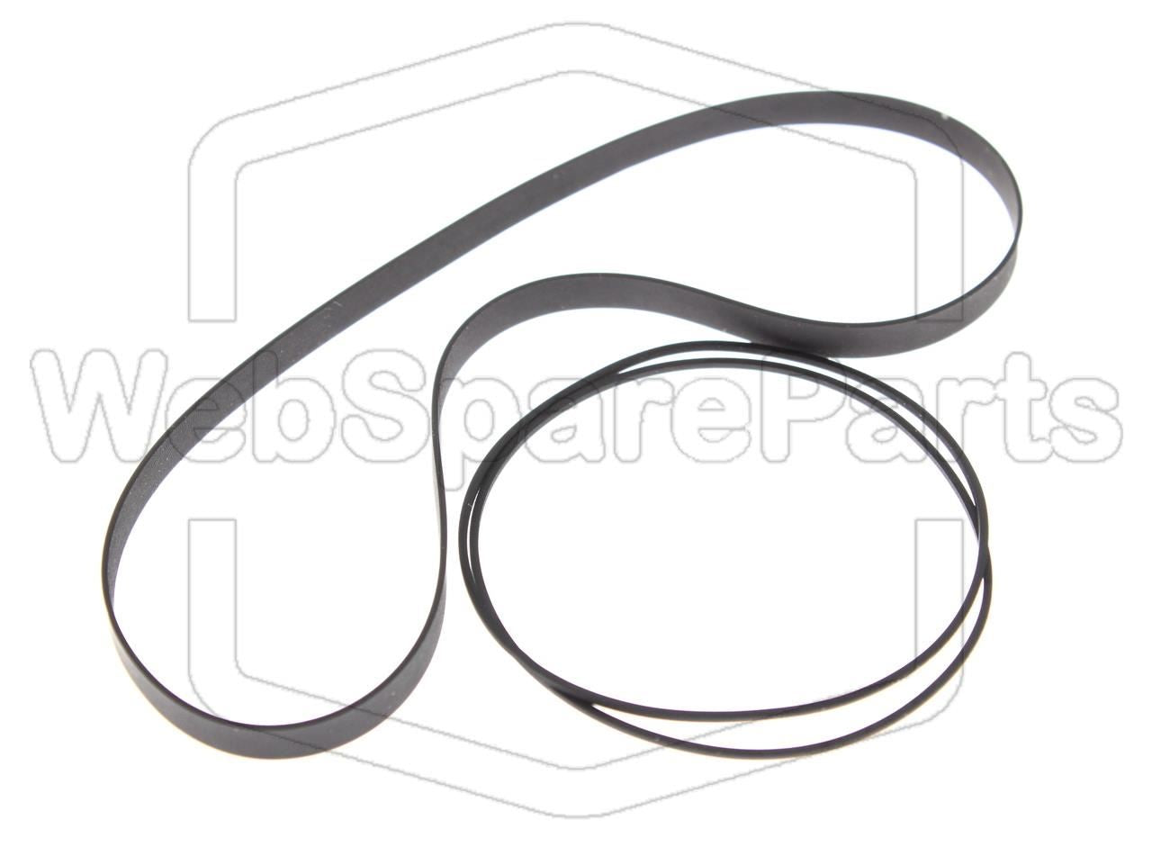 Riemen-Set für Kassettendeck Toshiba PC-X60AD