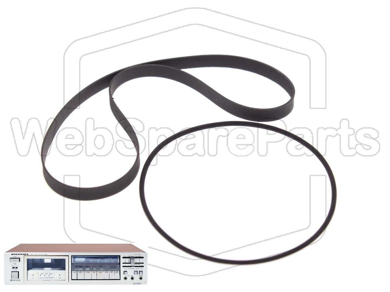 Riemen-Set für Stereo-Kassettendeck Marantz SD-351