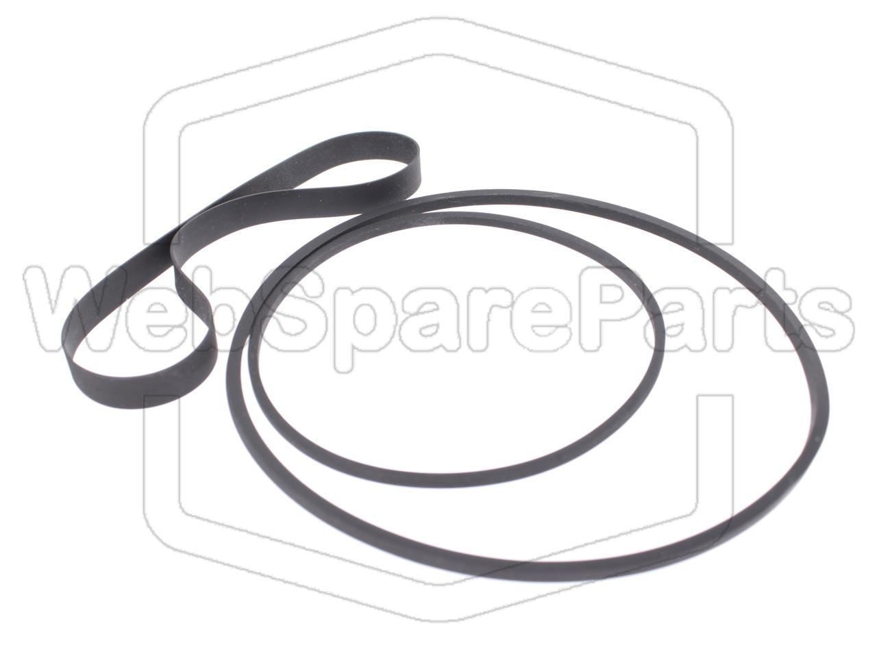 Riemenset für Videorekorder Palladium 837/709 Betamax