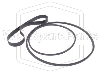 Riemenset für Videorekorder Palladium 837/709 Betamax