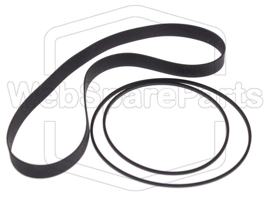 Riemen-Set Für Cassettendeck-KassettenDeck Onkyo TA-2036