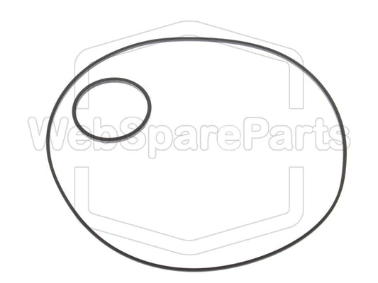 Riemen-Set für Philips DC222 22DC222 Kassetten-Autoradio
