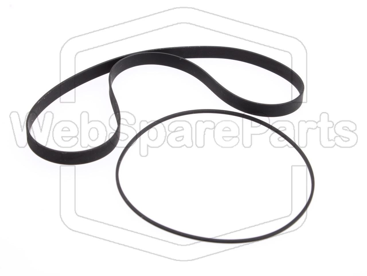 Riemen-Set Für KassettenDeck Technics RS-M22