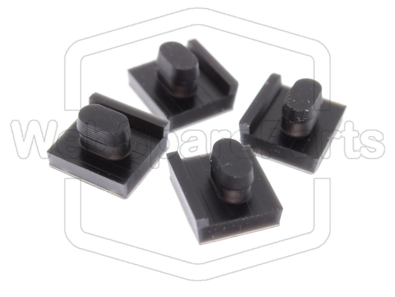 Gummifüße für Kompaktsystem Bang & Olufsen Master Panel AV 9000 Typ: (1991-1993)