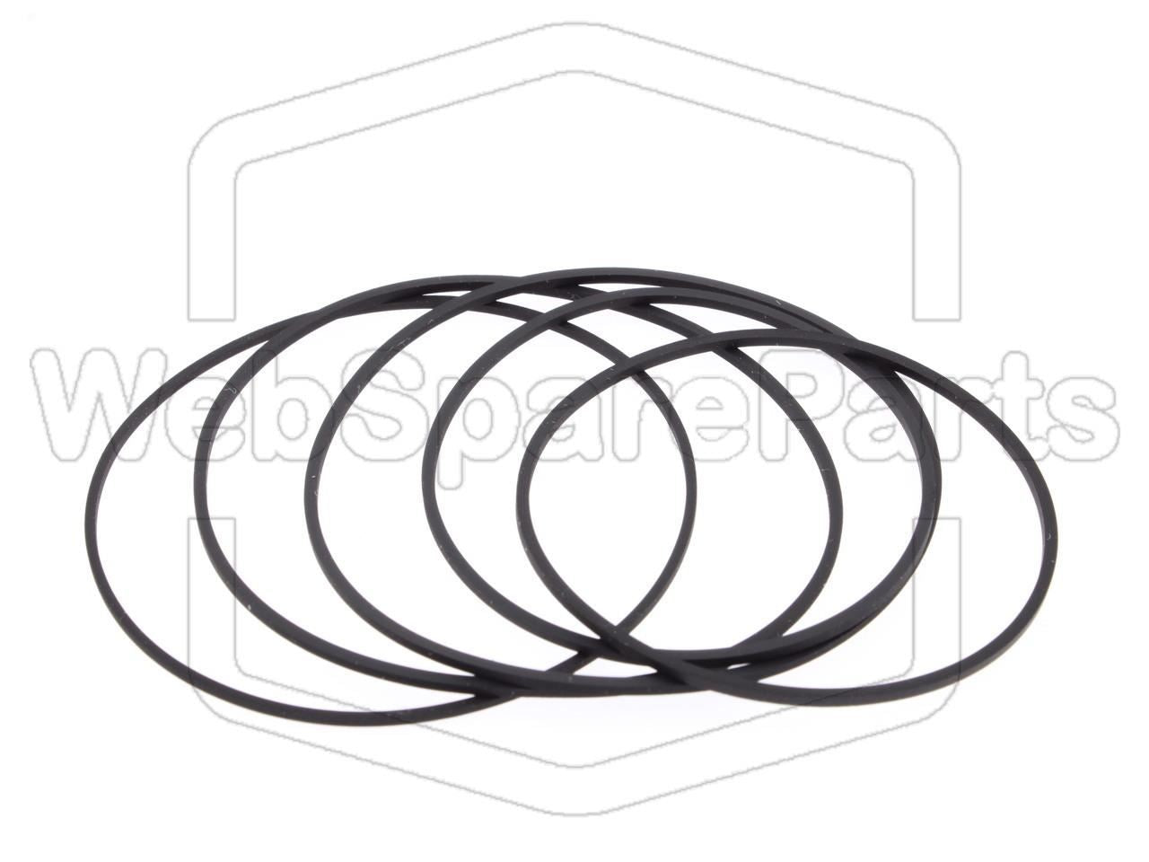 Riemen-Set Für Cassettendeck-KassettenDeck Sony TC-W250