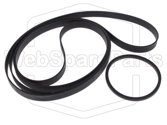 Riemenset für Plattenspieler Bang & Olufsen Beogram 6002 Type 5647