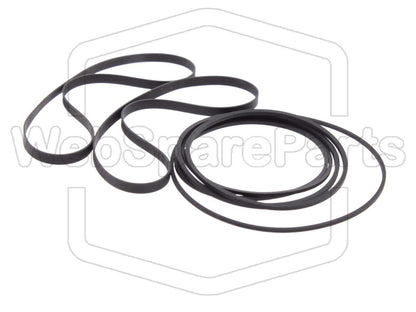 Riemen-Set Für KassettenDeck Teac W-440C