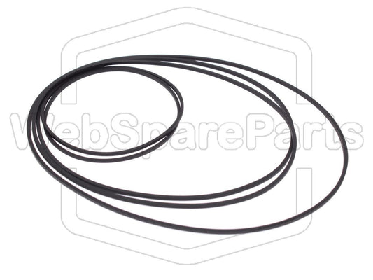 Riemen-Set Für Doppel-Kassettendeck Aiwa CX-ZKD970