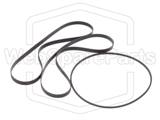 Riemen-Set Für Cassettendeck-KassettenDeck Pioneer CT-W630R