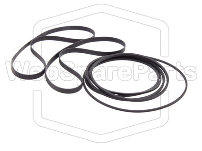 Riemen-Set Für KassettenDeck Teac W-440C