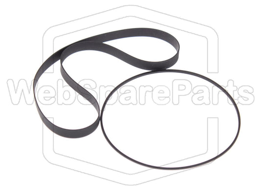Riemen-Set Für Kassettendeck Kenwood KX-74R