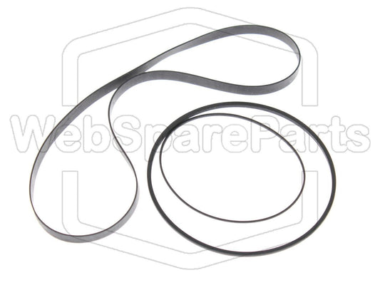 Riemenset Für KassettenDeck Sharp GF-8989