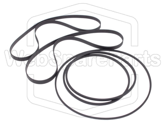 Riemen-Set Für Cassettendeck-KassettenDeck Sanyo RD-W340