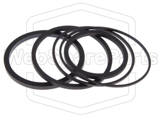 Riemenset für Videorekorder Palladium 837/652 Betamax